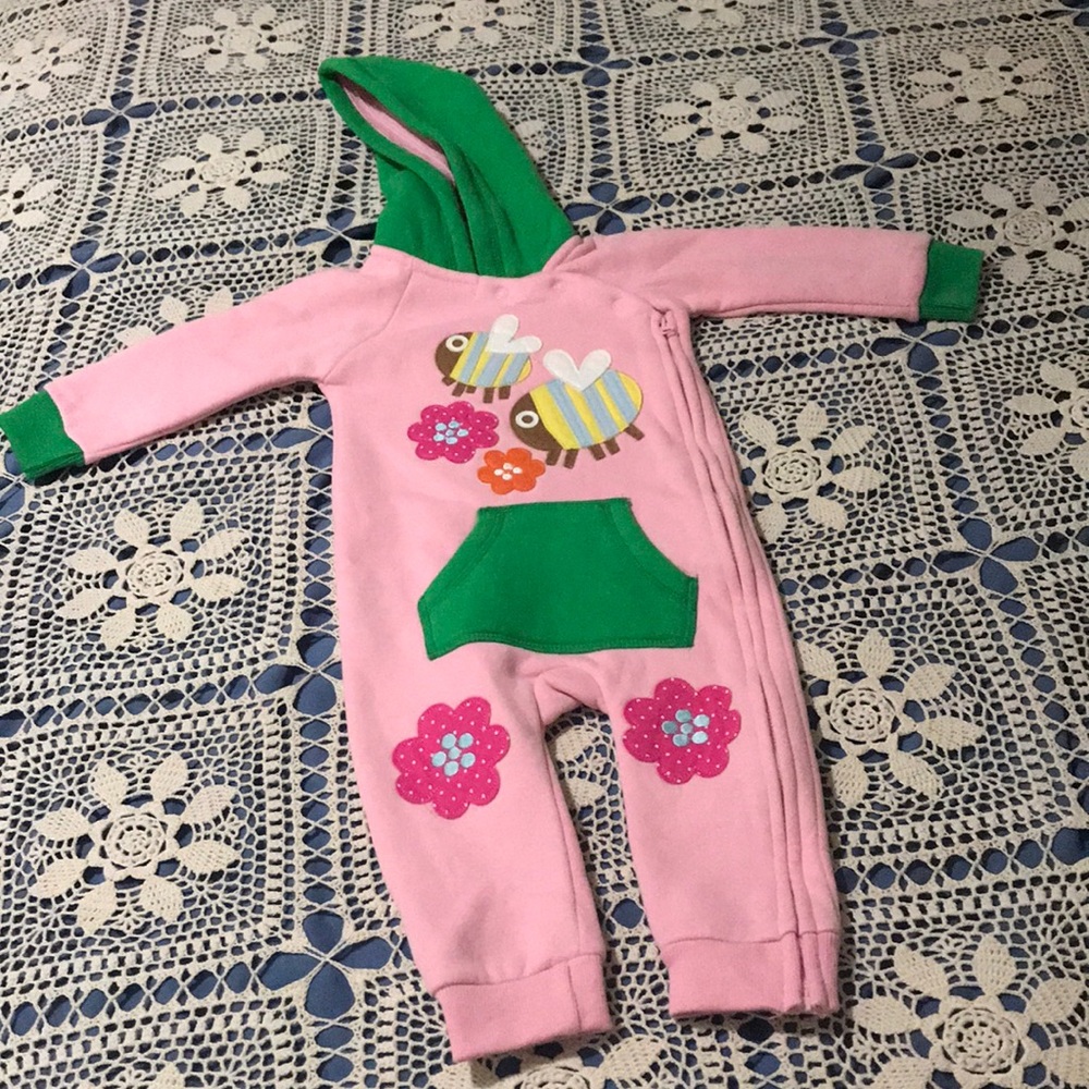 Vaenait Baby 1pc Fleece Romper